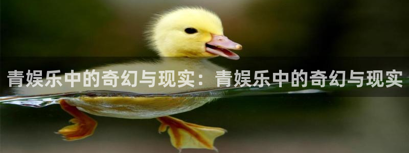 壹号top娱乐：青娱乐中的奇幻与现实：青娱乐中的奇幻与现实